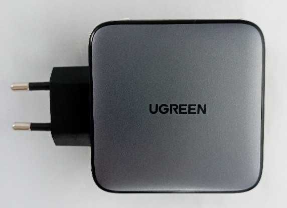Szybka ładowarka sieciowa Ugreen GaN X 100W, 3x USB-C,1x USB-A, QC, PD