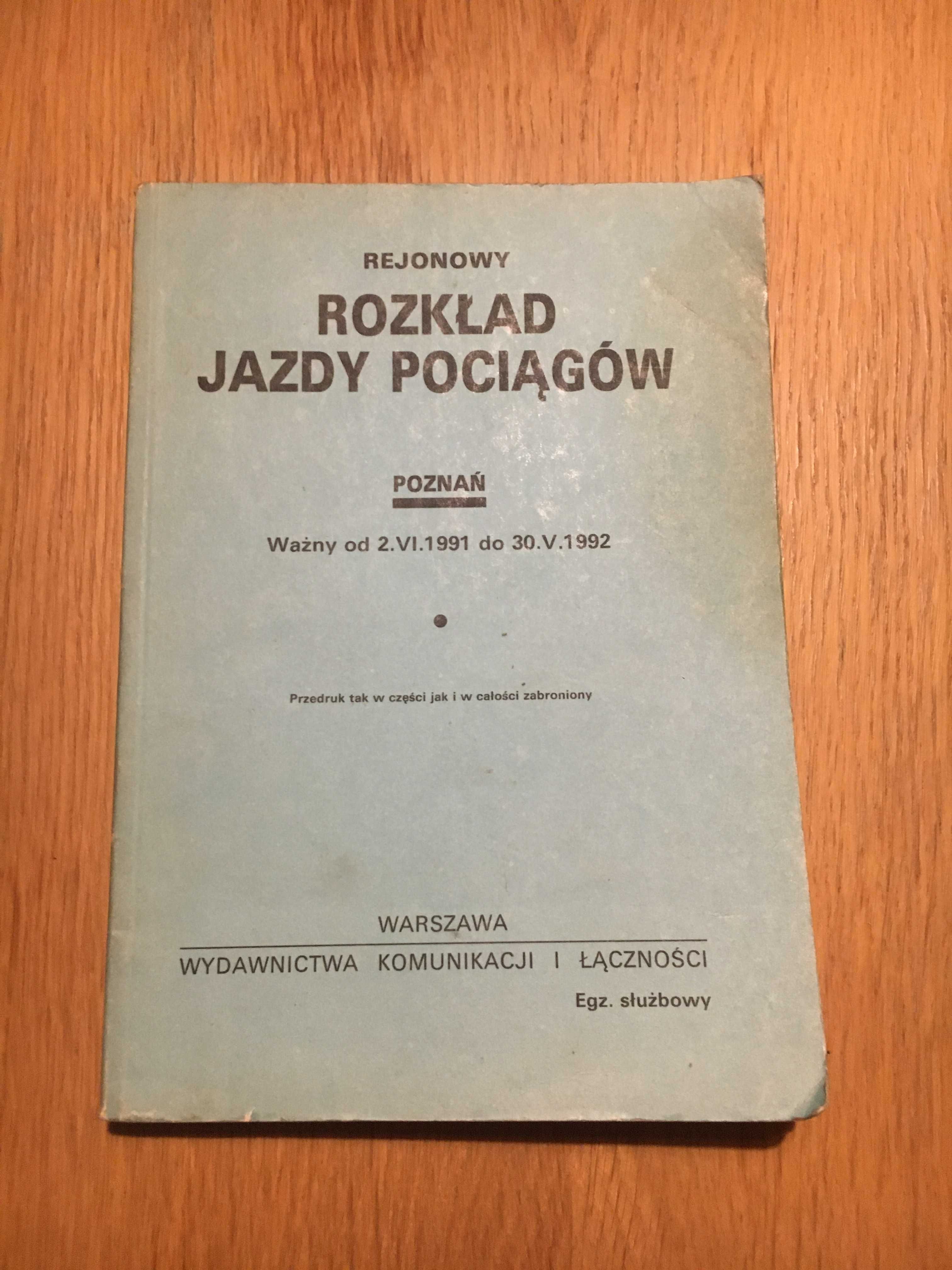 Rejonowy Rozkład Jazdy Pociągów PKP