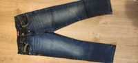 Spodnie jeansowe niebieskie chłopięce 134 cm Guadri idealne