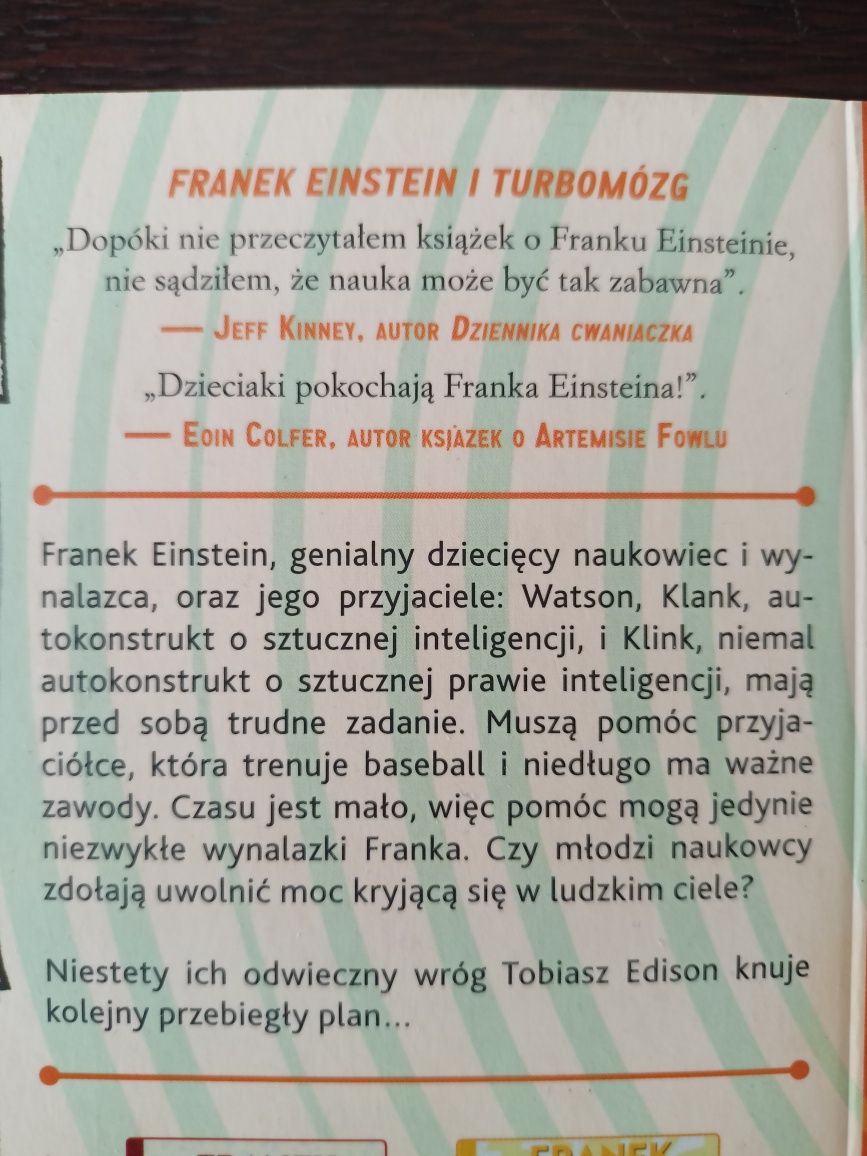 Franek Einstein i TurboMózg - Jon Scieszka