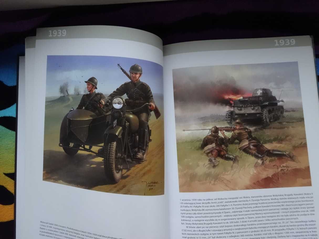 Jarosław Wróbel -Żołnierz Polski 1939/1945 malarstwo i rysunek _NOWY !