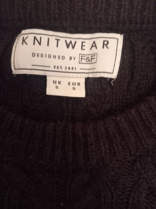 Męski sweter FxF fioletowy