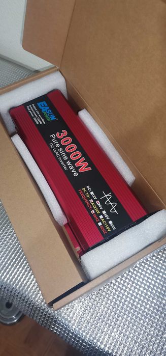 Inversor Onda Pura 24v para 220v 3000w Novo