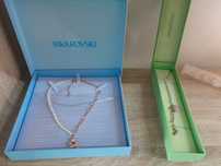 Colar e pulseira Swarovski