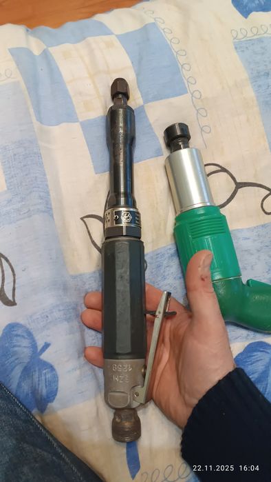 Шліфмашинки пневматичні  цангові