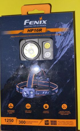 Тактичний налобний ліхтар Fenix HP16R
