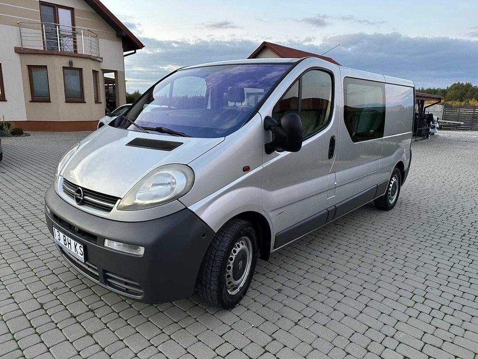 Ładny Opel Vivaro 1.9 Cdti,101 KM,Klima,Holenderka 6-Osób,Opłacony.