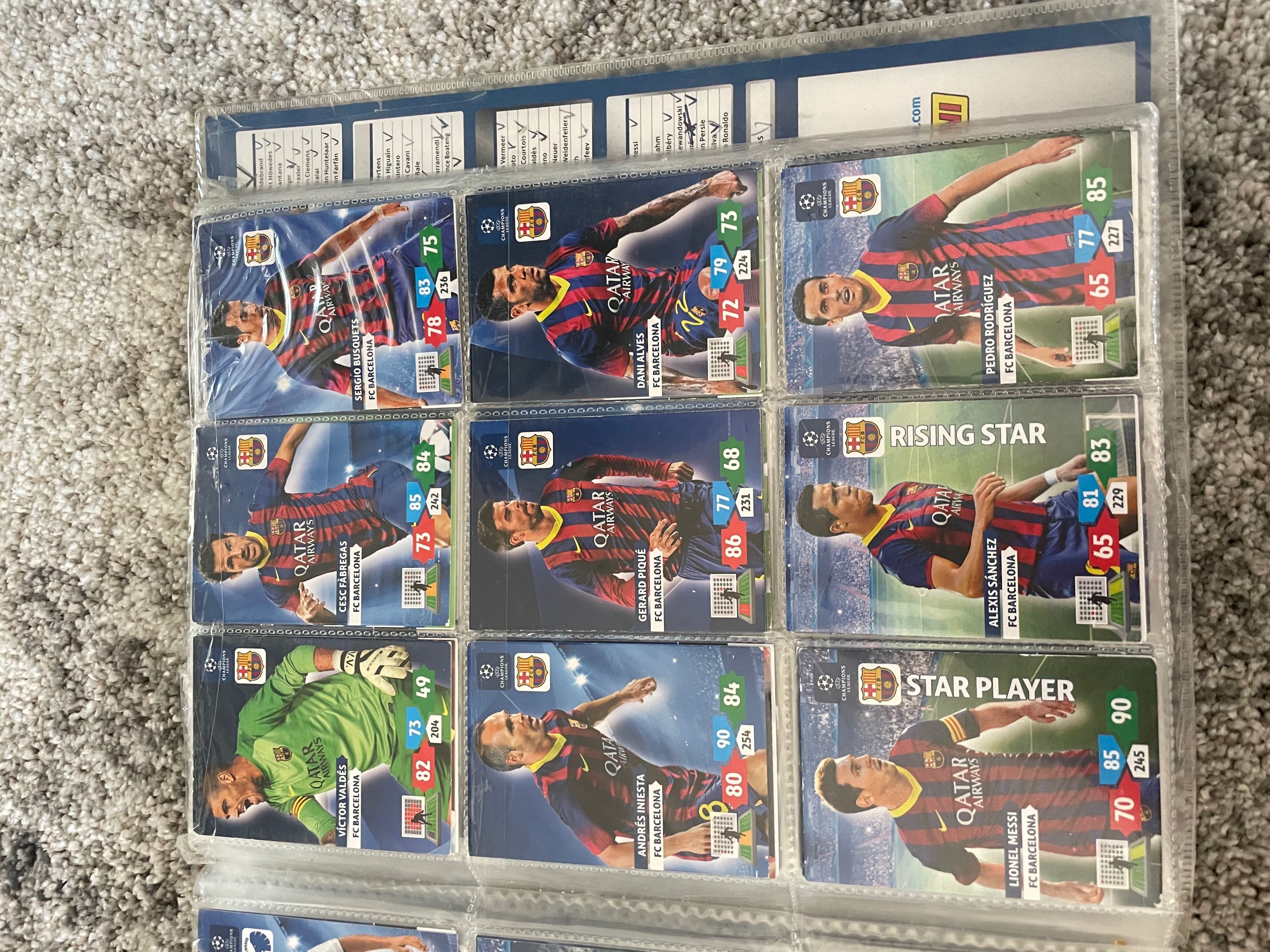 Album kart panini uefa champions league 2013/2014