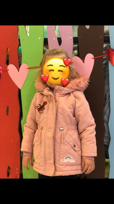 Куртка парка на дівчинку