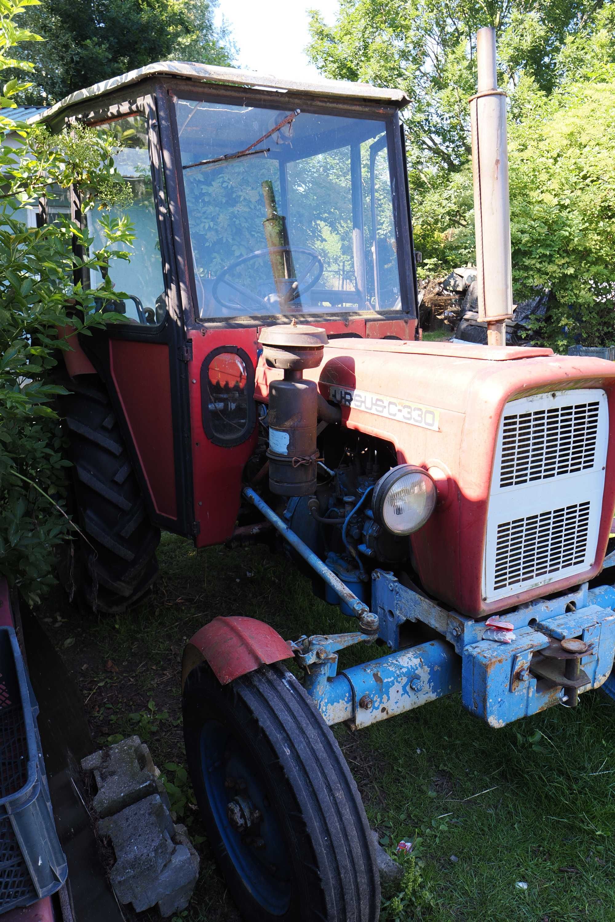 Traktor ciągnik rolniczy "Ciapek: Ursus C330