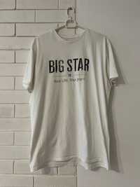 Biały t-shirt Big Star