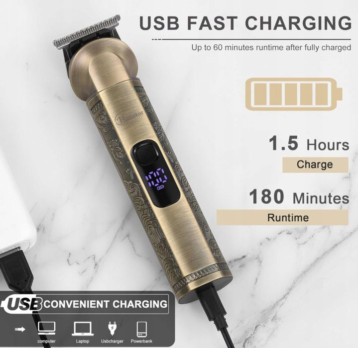 Trymer Maszynka do Włosów do Brody HATTEKER HT-609