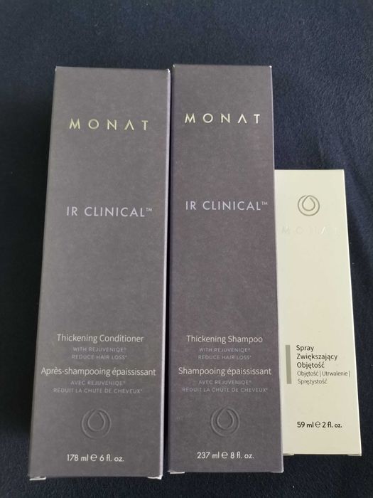 Monat zestaw IR Clinical ( szampon+odżywka) +spray