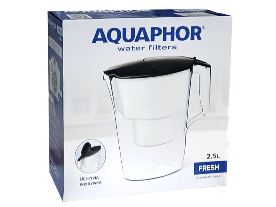 Dzbanek filtrujący Aquaphor Fresh 2,5L - Czarny