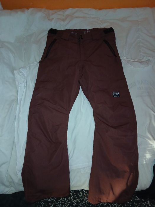 Spodnie męskie freeride z śniegołapem