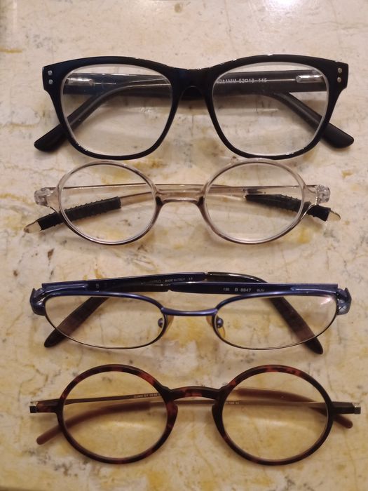 Armações óculos usadas várias marcas