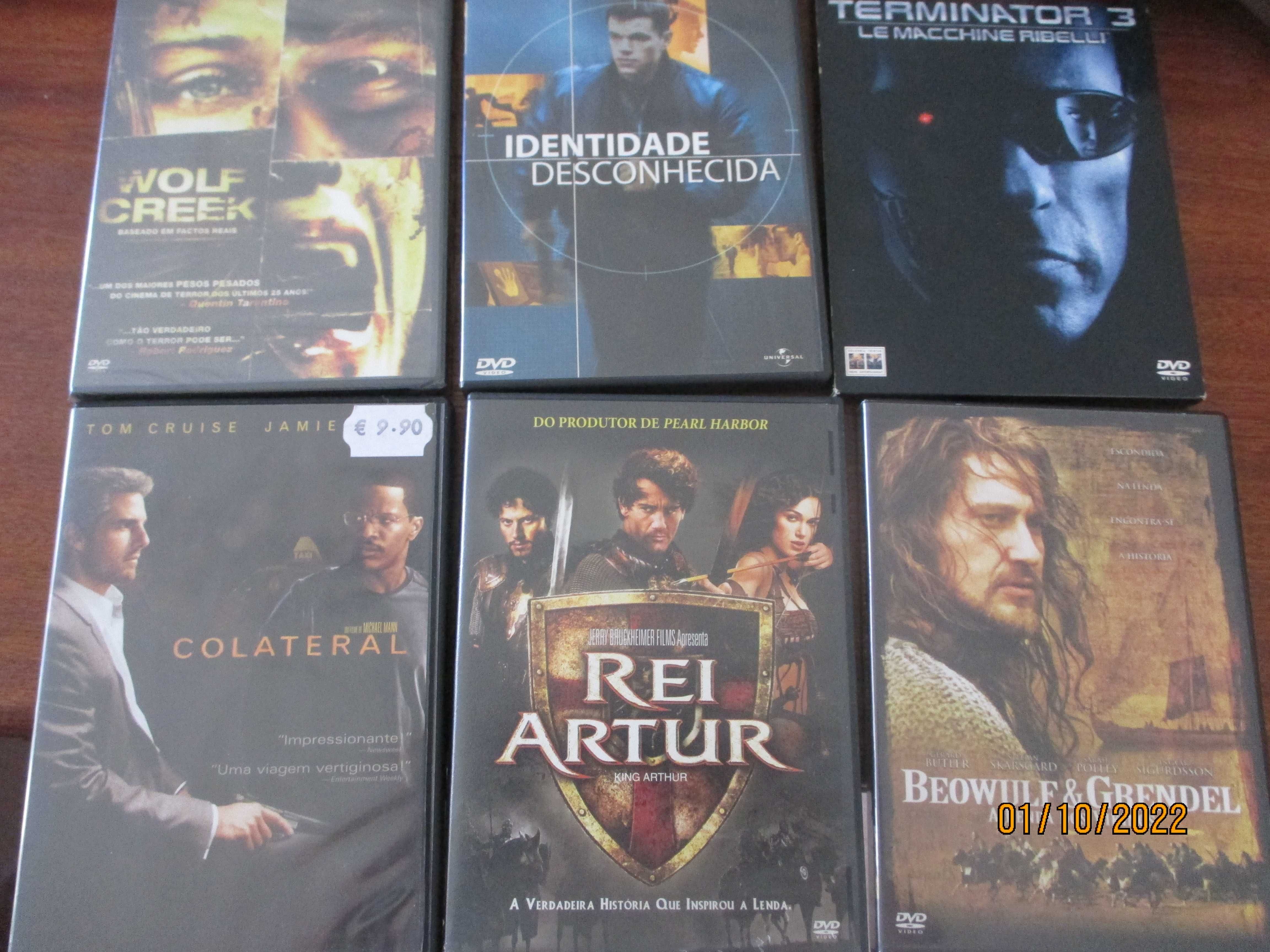 36 dvd's de filmes originais