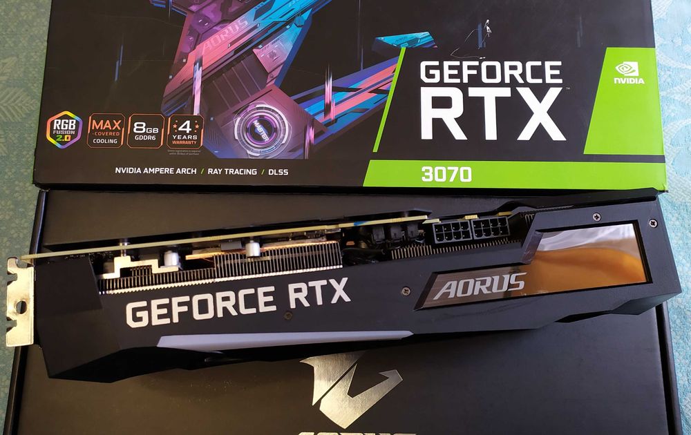 Gigabyte Aorus GeForce RTX 3070 Master 8G