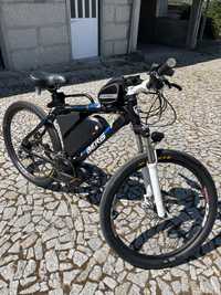 Bicicleta elétrica - 1000W motor central