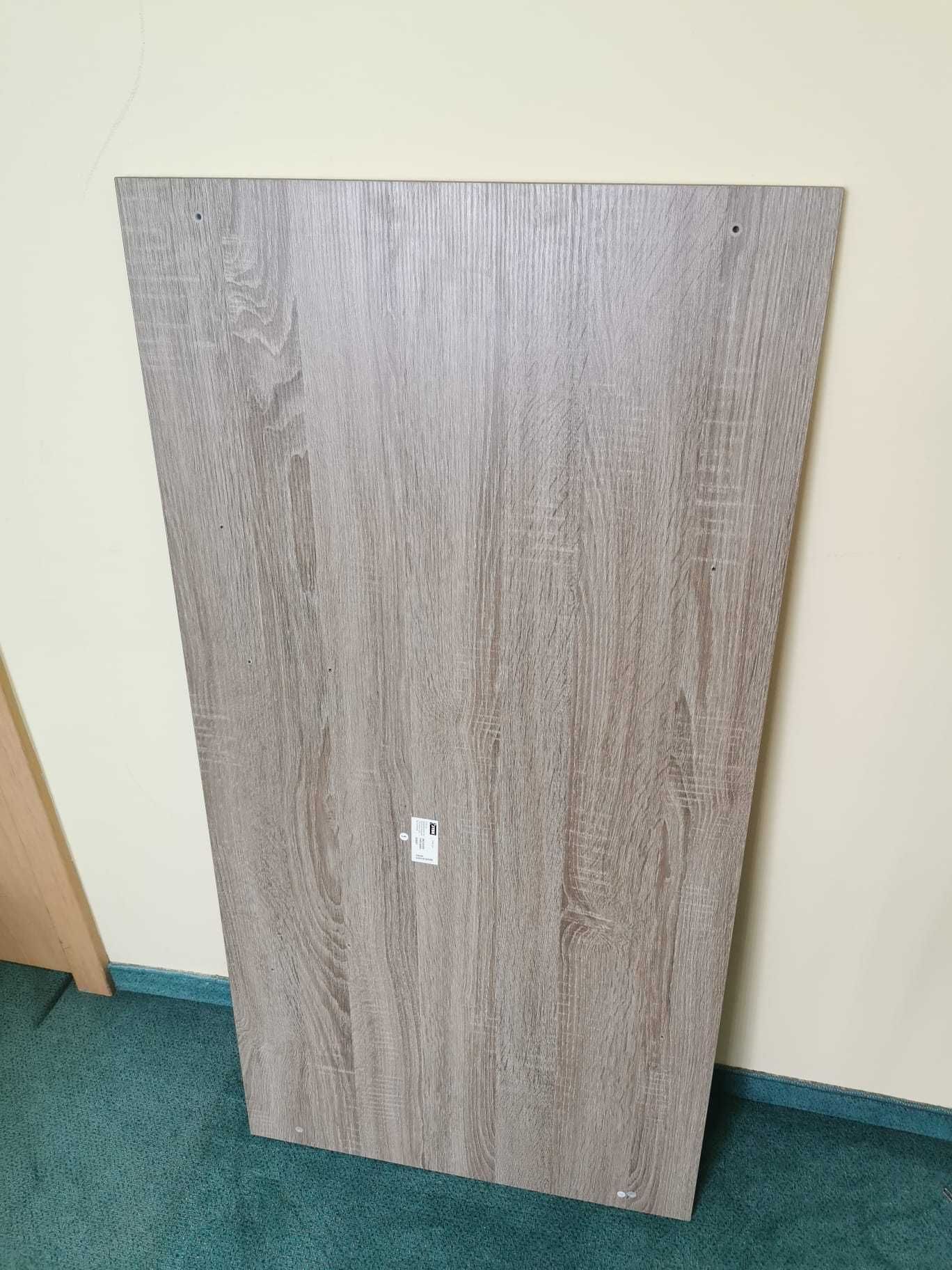 Biurko VANDBORG 60x120 kolor jasny dąb/czarny - stan idealny!