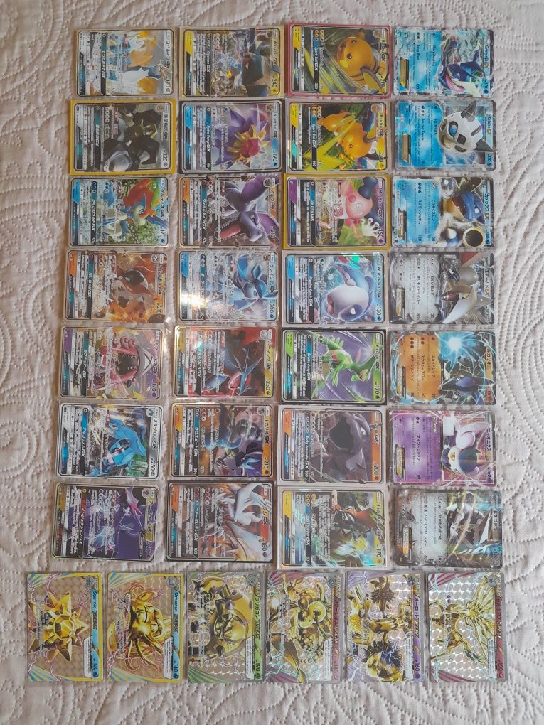 Cartas pokemon originais de vários sets