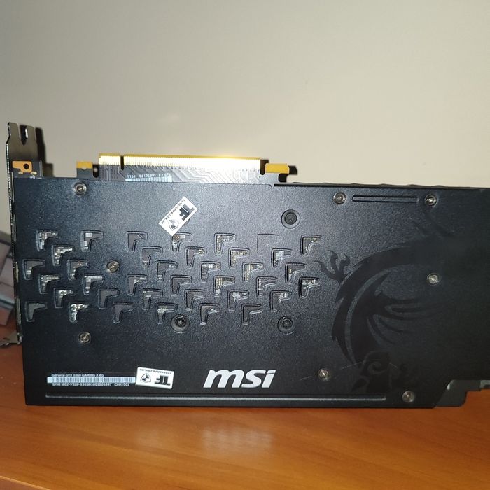 Відеокарта MSI GTX 1060 GAMING X 6GB