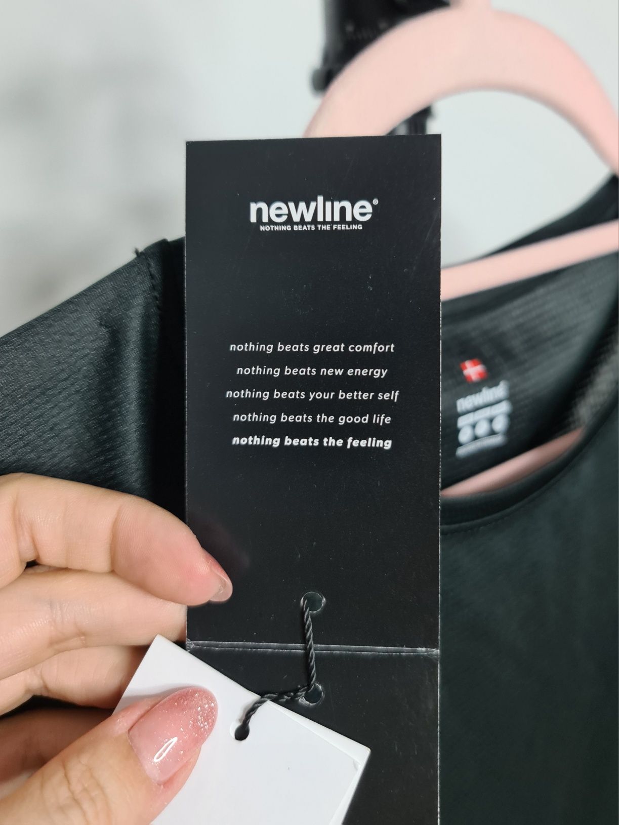 Hummel newline czarna damska koszulka funkcyjna treningowa XL