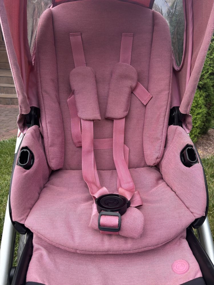 cybex talos s lux 2 в 1 pink