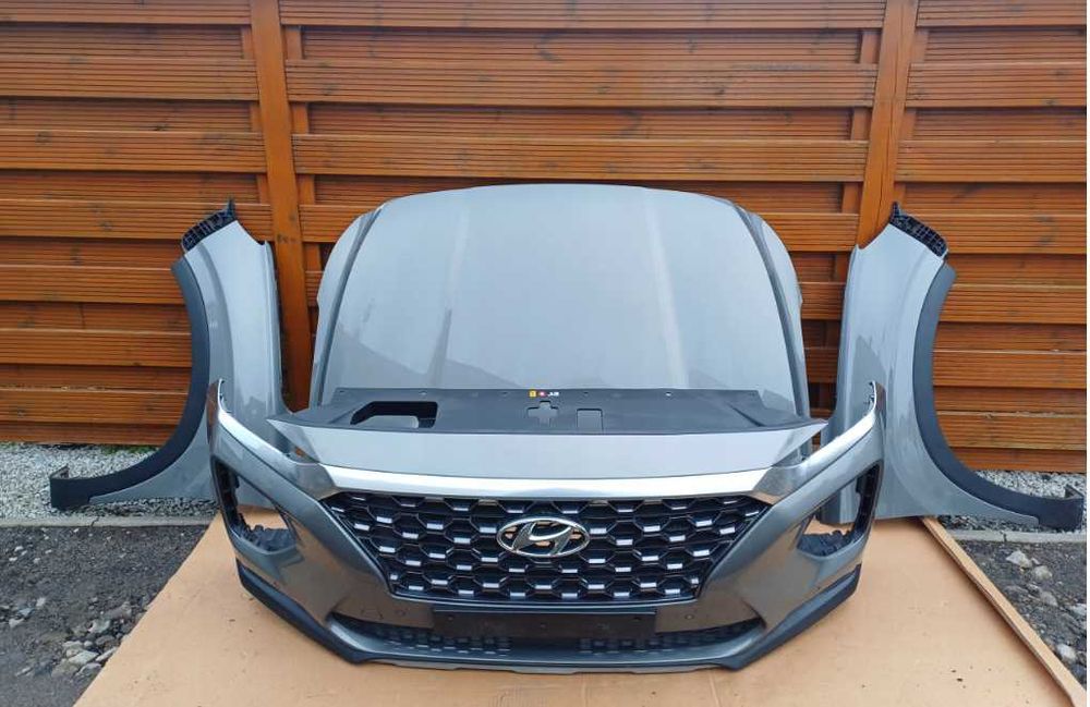 Hyundai santa fe IV 4 бампер передний большой выбор