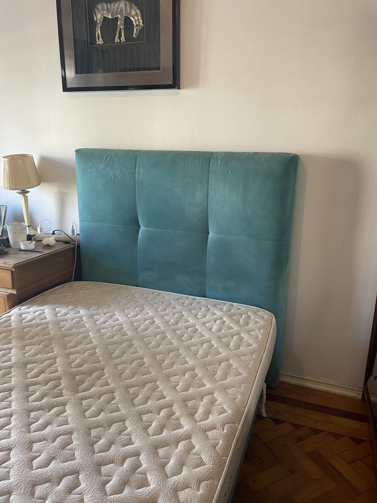 Cama casal  madeira pura