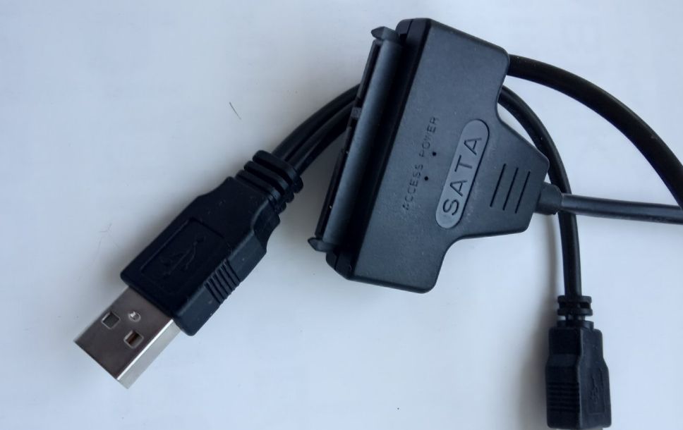USB sata адаптер переходник карман с питанием для 2.5'' жесткого диска