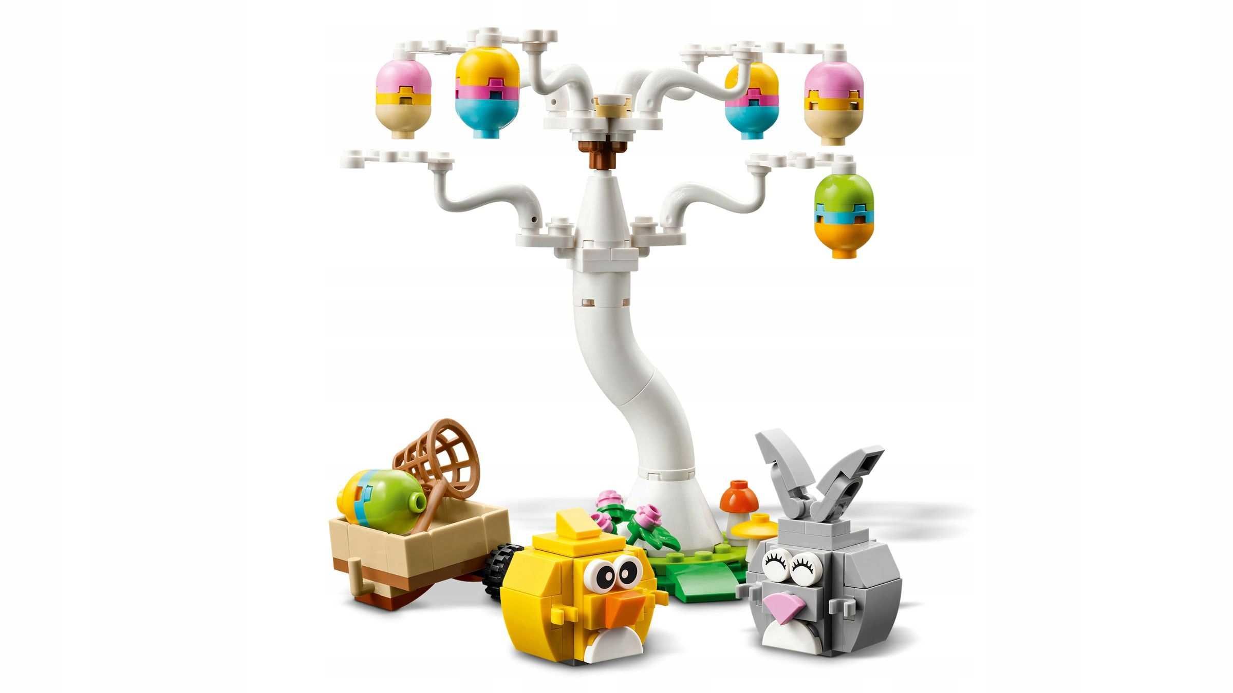 LEGO 40808 Poszukiwanie pisanek z zajączkiem i kurczaczkiem