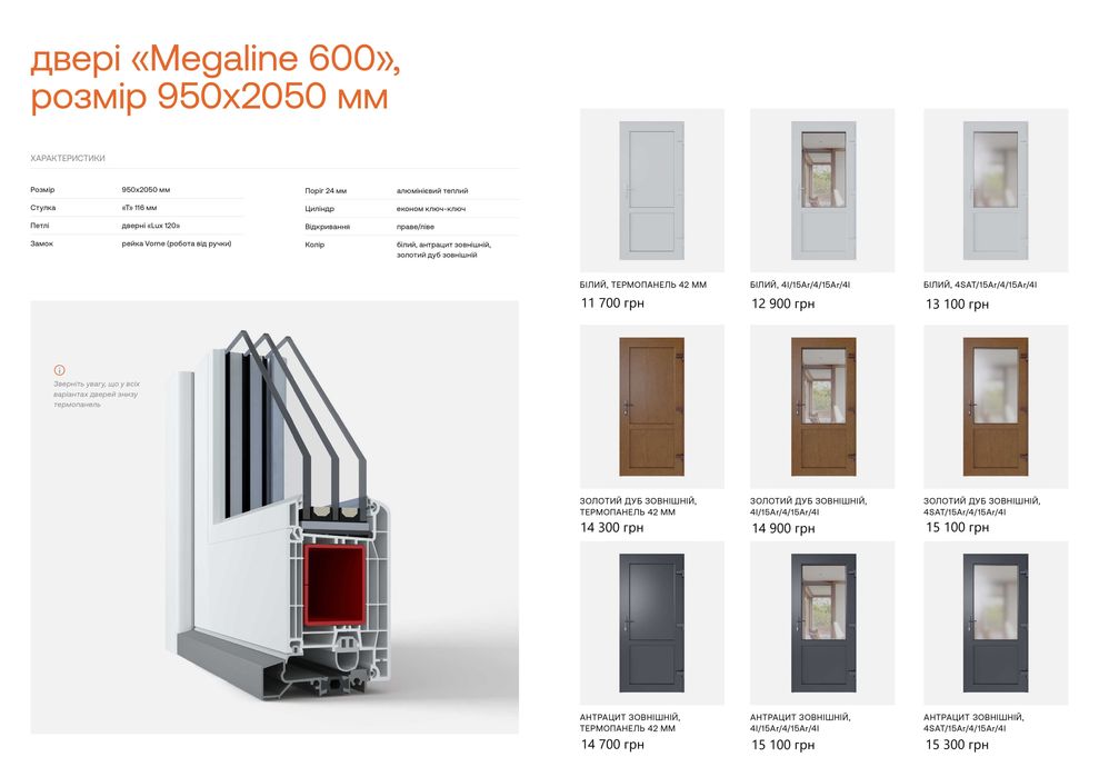 ГОТОВІ пластикові двері ВАСИЛЬКІВ склад. ЄВІДНОВЛЕННя