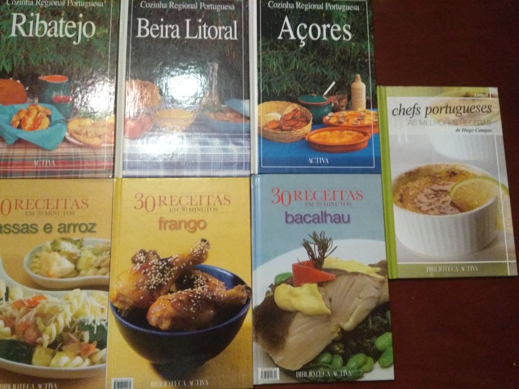 Livros sobre a terra , vida selvagem e culinária