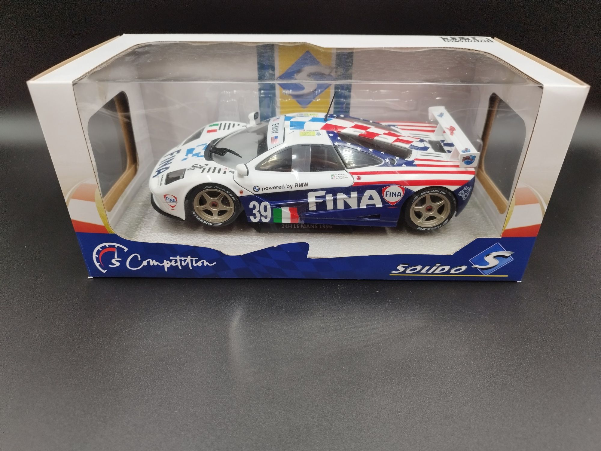 1:18 Solido McLaren F1 GTR #39, 24h Le Mans 1996 model