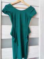Zielona sukienka Zara, rozmiar 34