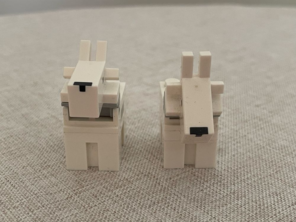 Lego Minecraft Klocki Zestaw dwóch kóz (double MC goats)