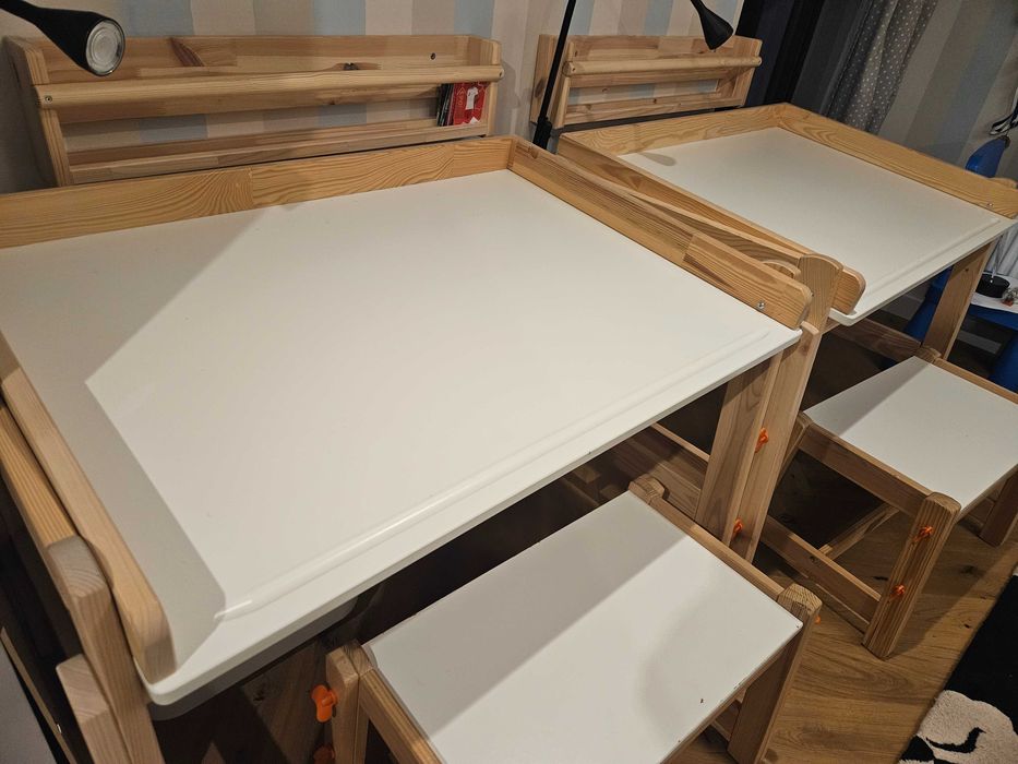 Biurko i ławka dziecięce Ikea FLISAT
