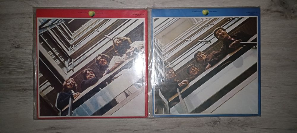 Dwie płyty winylowe the Beatles holenderskie wydanie