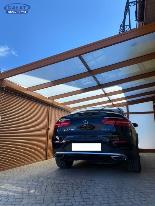 Pergola altana Zadaszenie aluminiowe na taras samochód