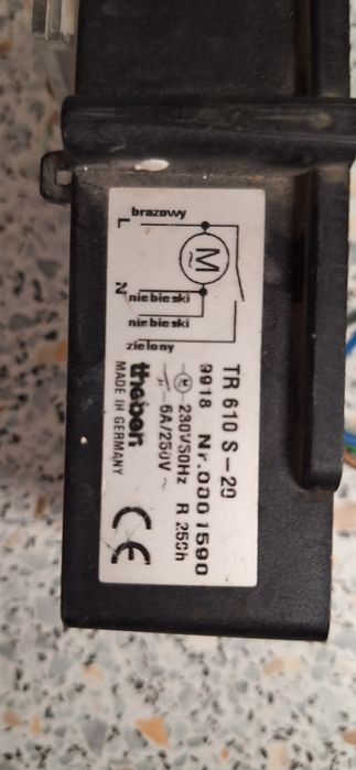 Theben TR 610 s-20 zegar przekaźnik programator czasowy timer