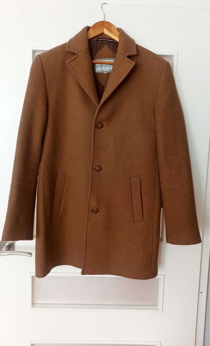 Płaszcz męski kamel