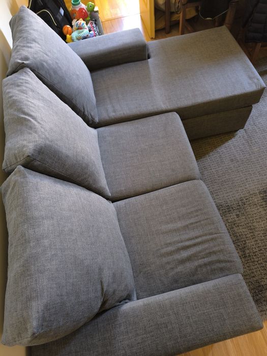 Sofá Chaise Longe Reversível 190cm