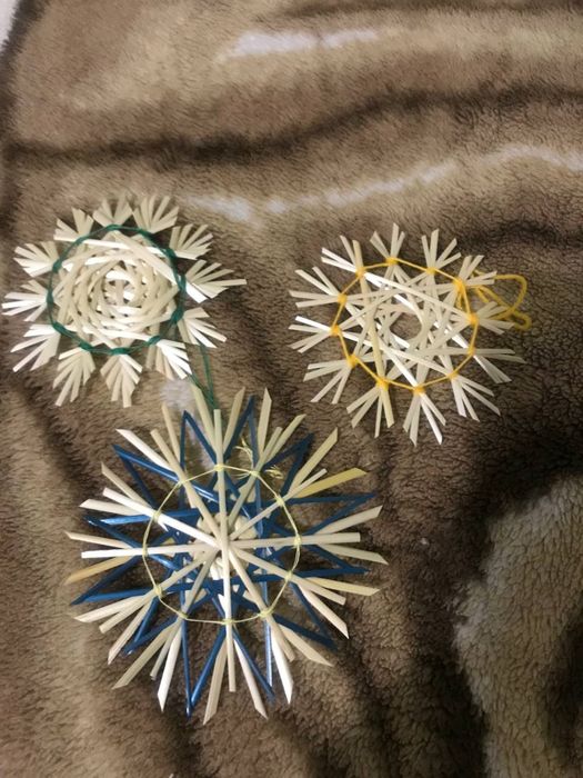 Унікальні новорічні прикраси з сіна!