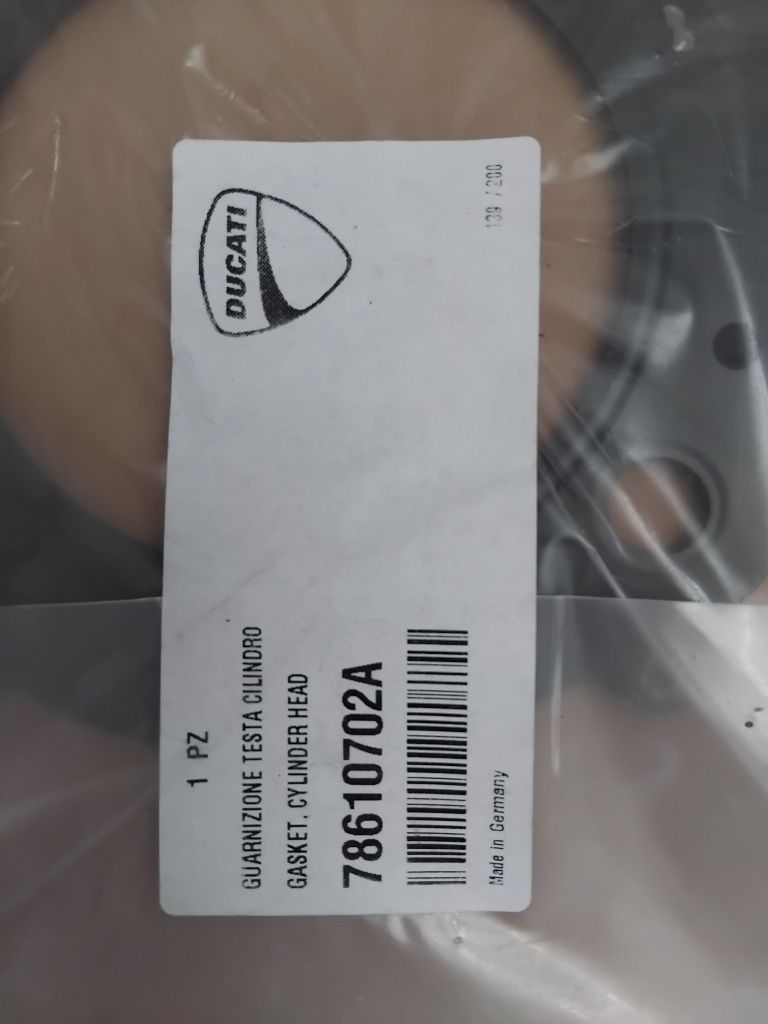 Ducati 749 - 996  998 999 uszczelka cylindra