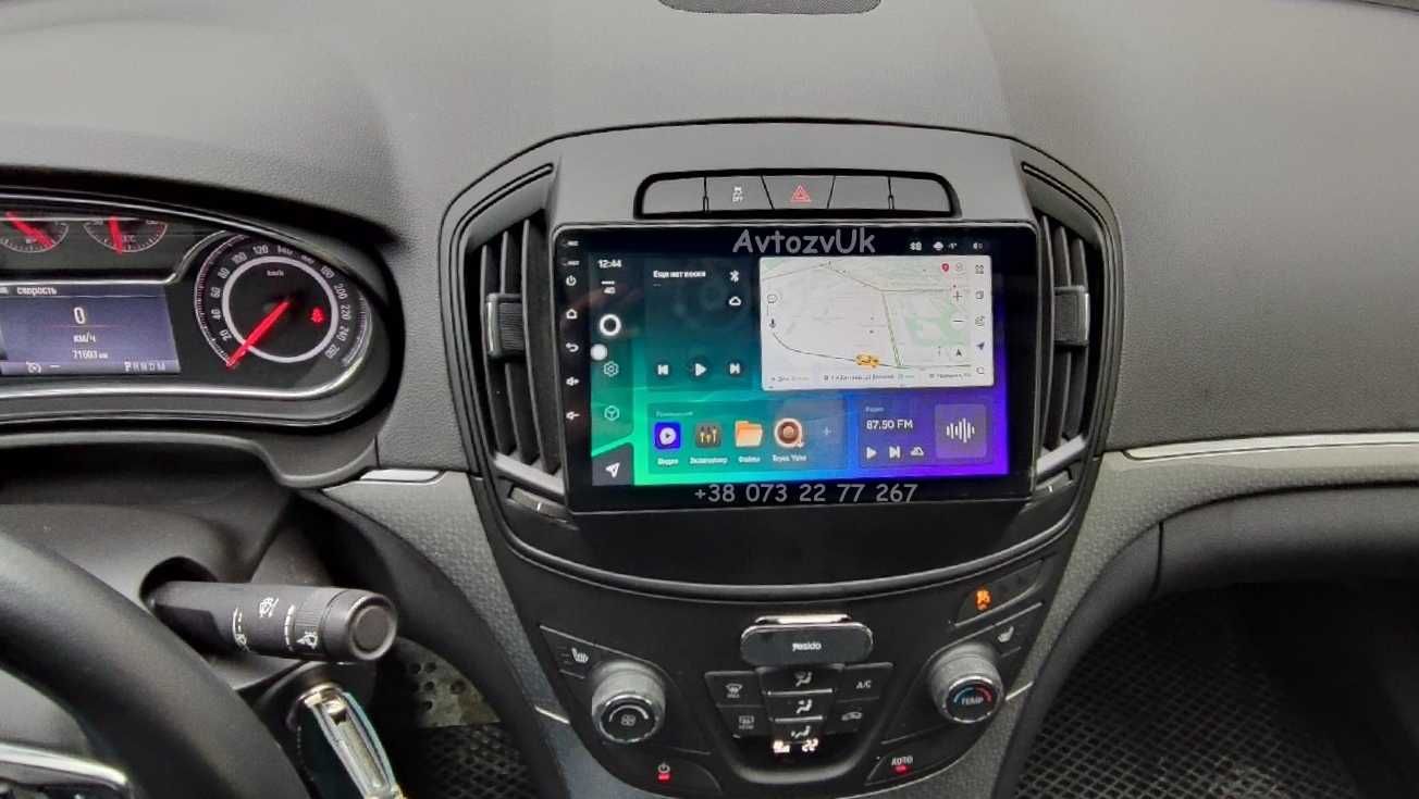 Магнитола INSIGNIA Opel BUICK GPS TV 2 дин Инсигния CarPlay Android 14