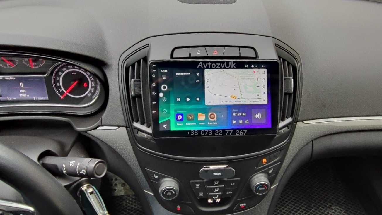 Магнитола INSIGNIA Opel BUICK GPS TV 2 дин Инсигния CarPlay Android 13