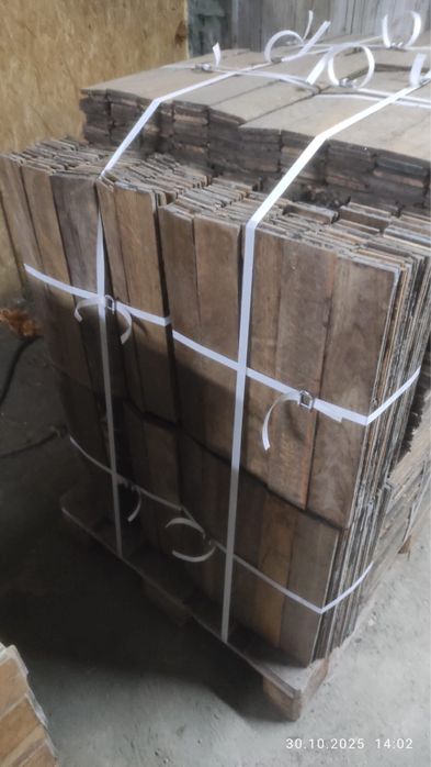 Antyczny parkiet debowy z rozbiorki