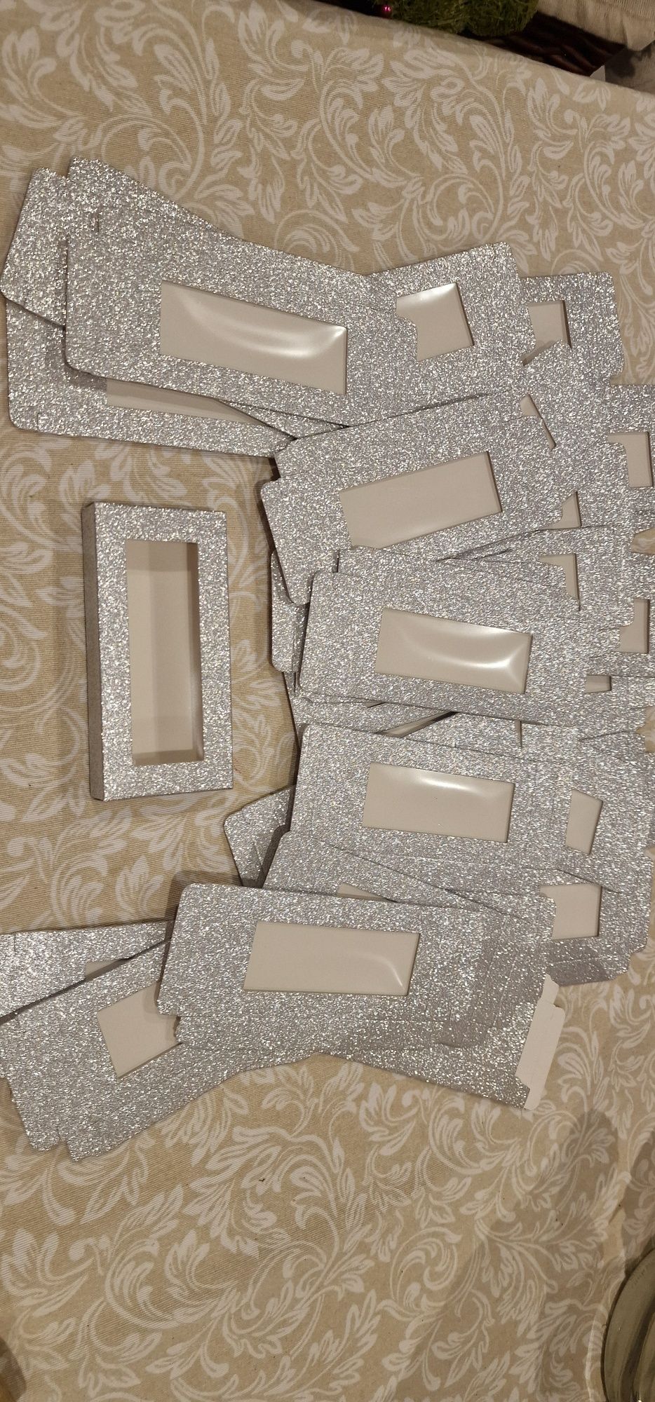 Caixinhas prateadas 28