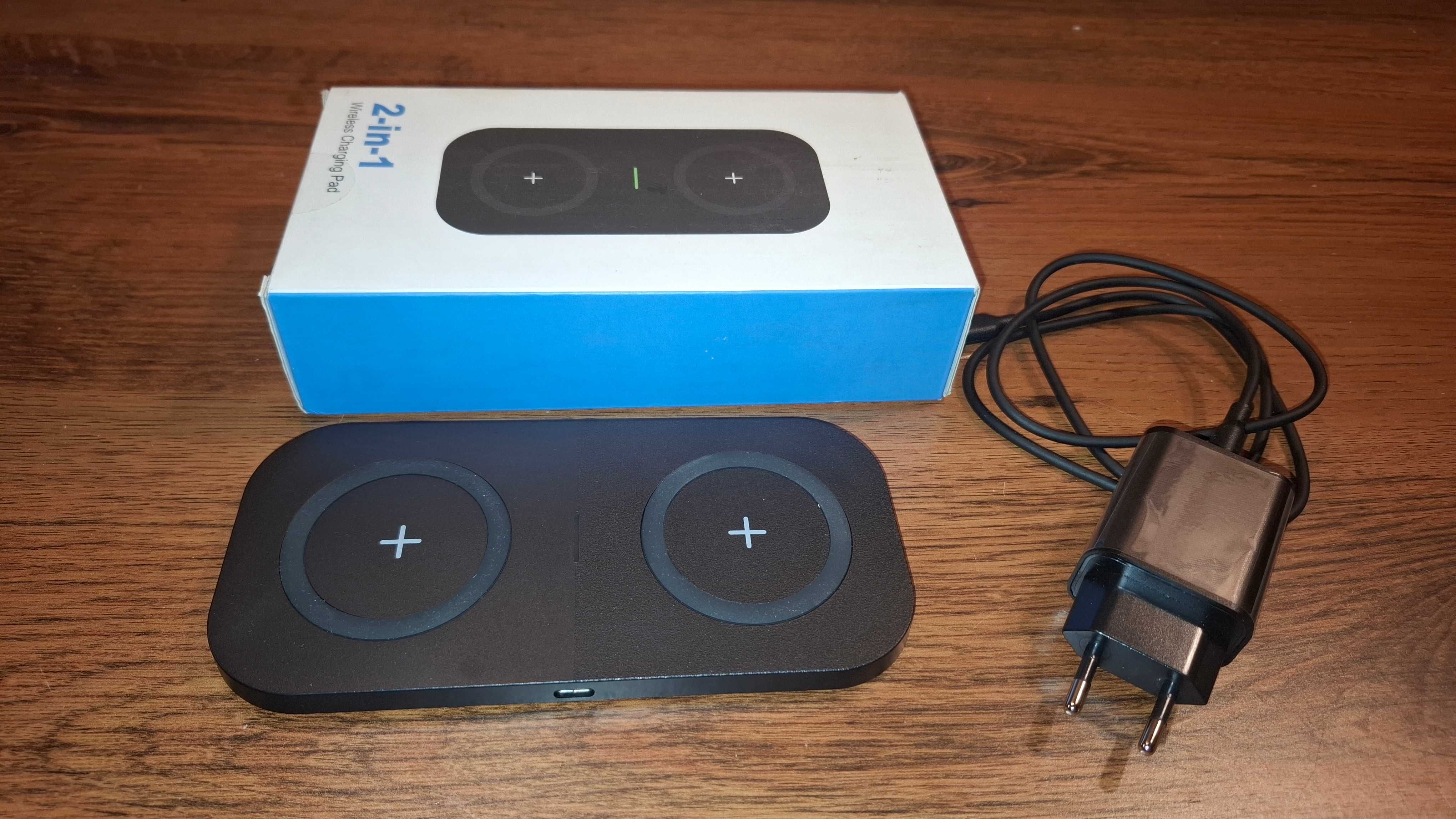 Ładowarka Bezprzewodowa 2 w 1 - Wireless Charger 2 in 1